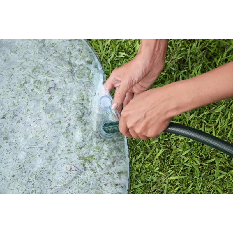 Piscina insuflável Bestway 52378, dimensões 47 polegadas x 46 polegadas x 18 polegadas (piscina de jardim insuflável)