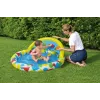 Piscina insuflável Bestway 52378, dimensões 47 polegadas x 46 polegadas x 18 polegadas (piscina de jardim insuflável)