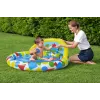 Piscina insuflável Bestway 52378, dimensões 47 polegadas x 46 polegadas x 18 polegadas (piscina de jardim insuflável)