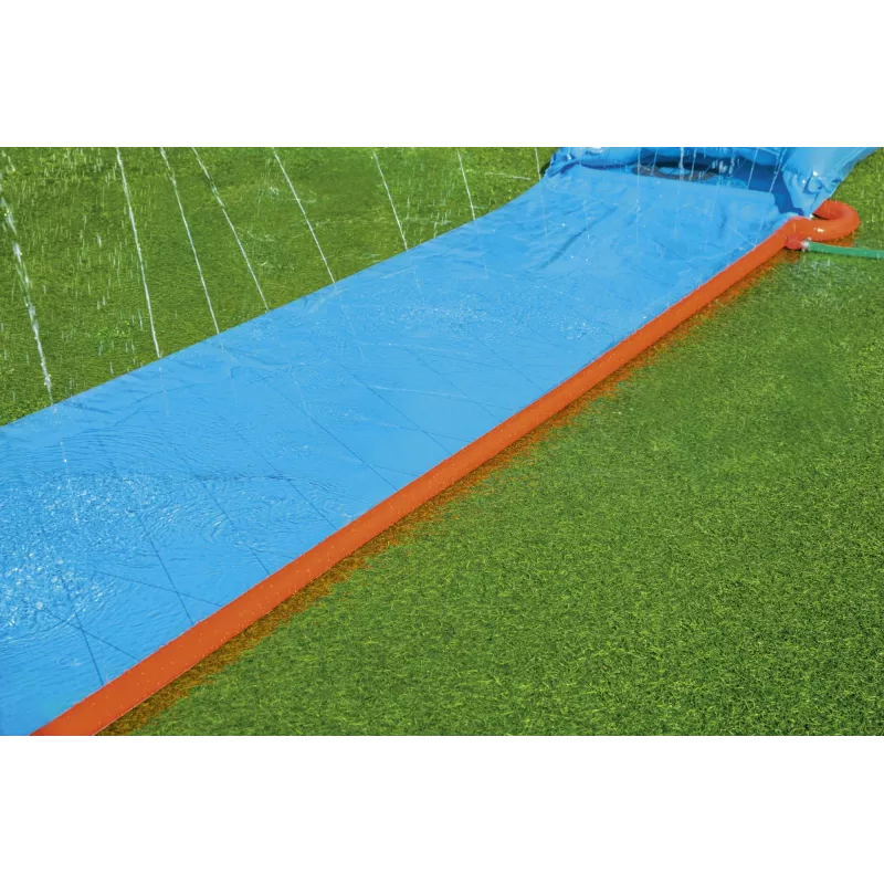 Escorrega de água de jardim Bestway H2OGO! Tsunami Splash Ramp Single Slide 4,88 m