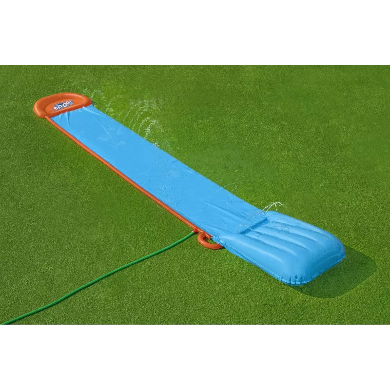 Escorrega de água de jardim Bestway H2OGO! Tsunami Splash Ramp Single Slide 4,88 m