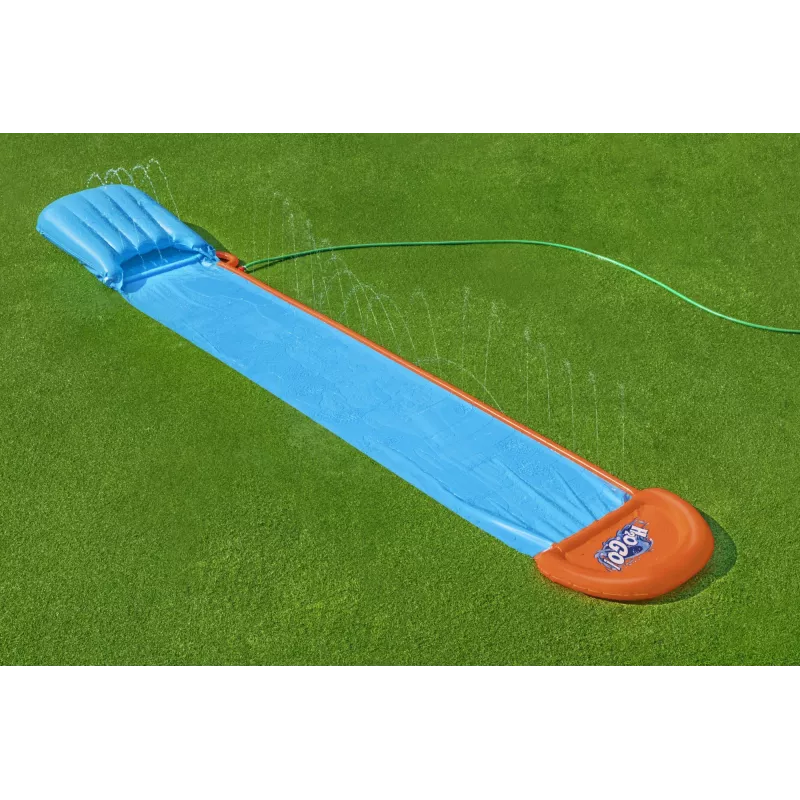 Escorrega de água de jardim Bestway H2OGO! Tsunami Splash Ramp Single Slide 4,88 m