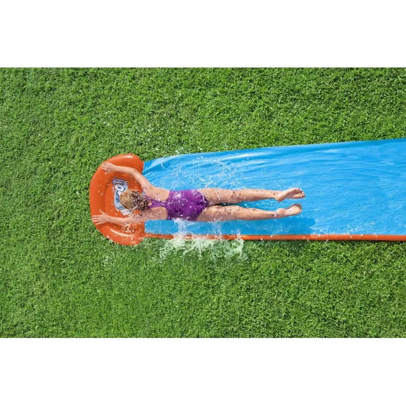 Escorrega de água de jardim Bestway H2OGO! Tsunami Splash Ramp Single Slide 4,88 m