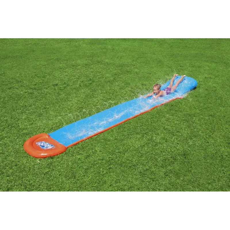 Escorrega de água de jardim Bestway H2OGO! Tsunami Splash Ramp Single Slide 4,88 m