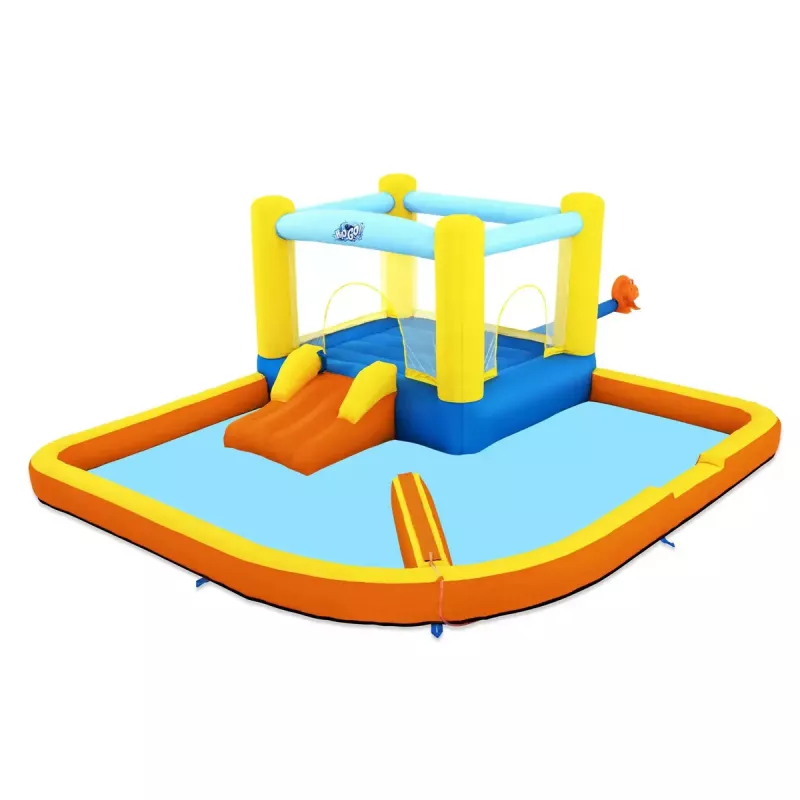 Centro de atividades insuflável Bestway H2OGO! Beach Bounce parque aquático infantil 1,52 m