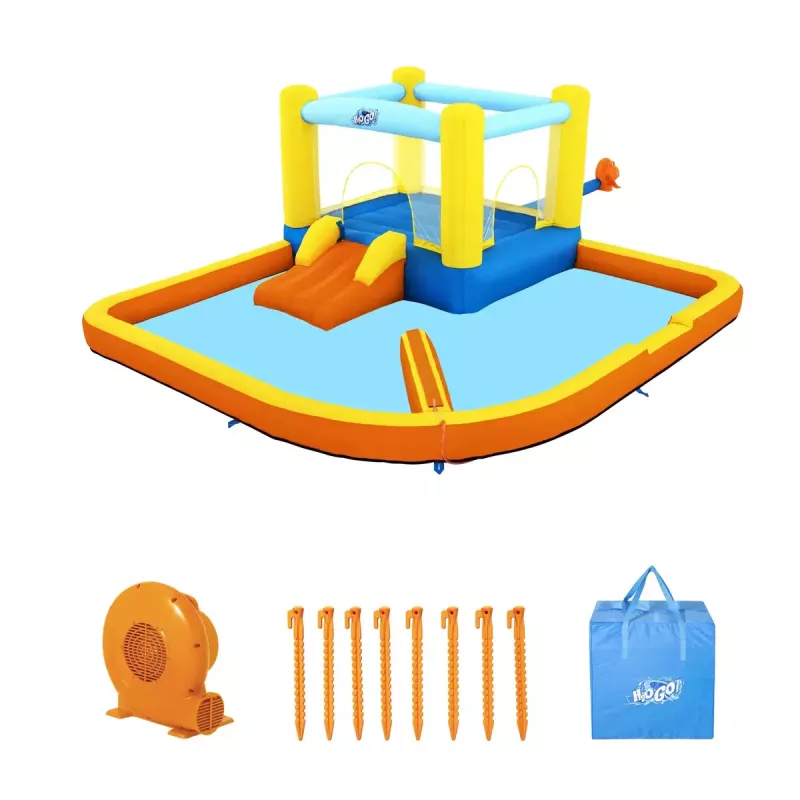 Centro de atividades insuflável Bestway H2OGO! Beach Bounce parque aquático infantil 1,52 m