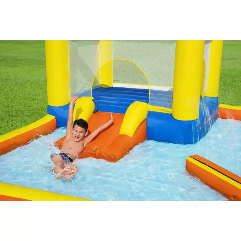 Centro de atividades insuflável Bestway H2OGO! Beach Bounce parque aquático infantil 1,52 m