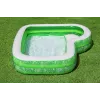 Bestway 7'7 polegadas x 7'7 polegadas x 20 polegadas/2,31 m x 2,31 m x 51 cm piscina familiar Tropical Paradise