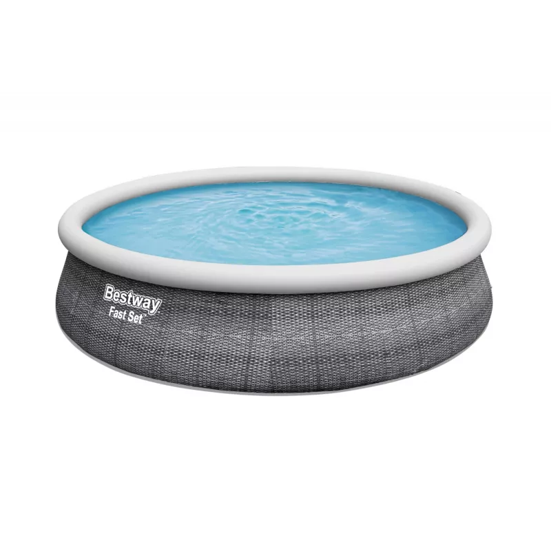 Bestway 57372 piscina insuflável redonda 12362 L cinzento