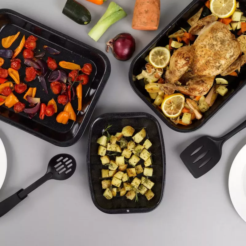 Conjunto de assadeira e tábua de corte Russell Hobbs CW207011EU 3 peças