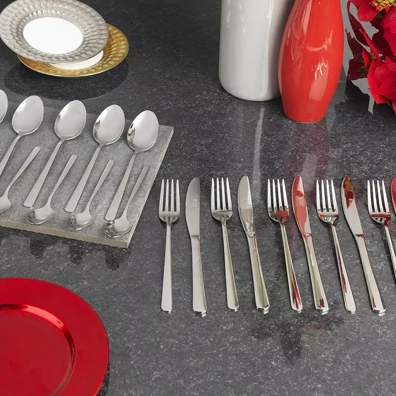 Conjunto de talheres Russell Hobbs RH000234EU7 — 24 peças em aço inoxidável