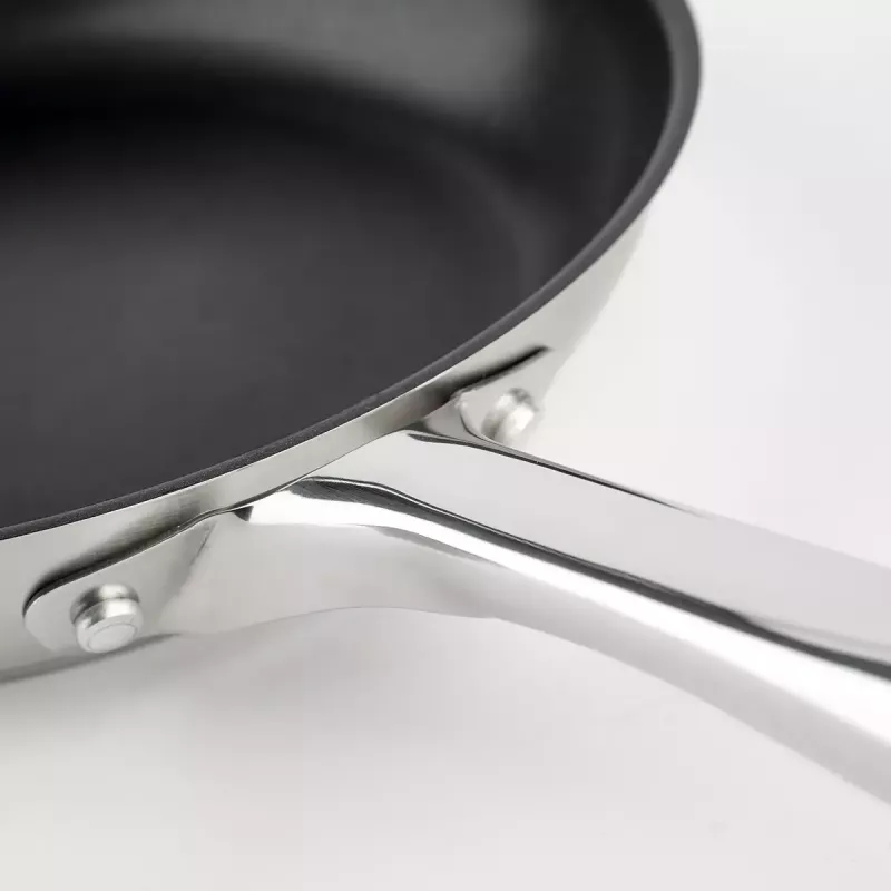 Frigideira multiusos JATA HSAR2124 redonda aço inoxidável 24 cm
