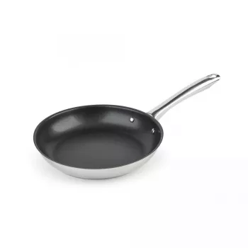 Frigideira multiusos JATA HSAR2124 redonda aço inoxidável 24 cm
