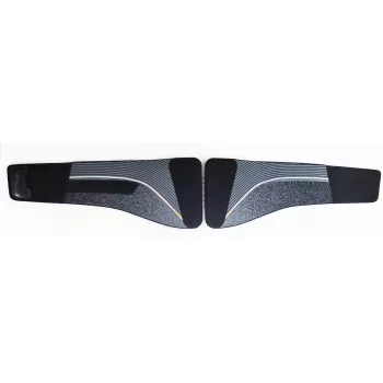 Cinto de massagem de suporte lombar HoMedics preto tecido