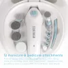 Conjunto de aparelho de manicure e pedicure HoMedics MAN-3023A-EU 2 acessórios plástico azul branco