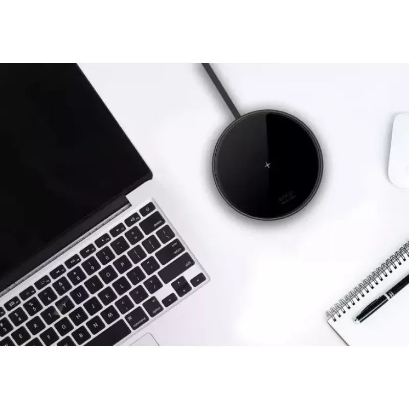 Carregador sem fios Eloop W1 10W carregamento rápido para smartphones e acessórios compatíveis com Qi