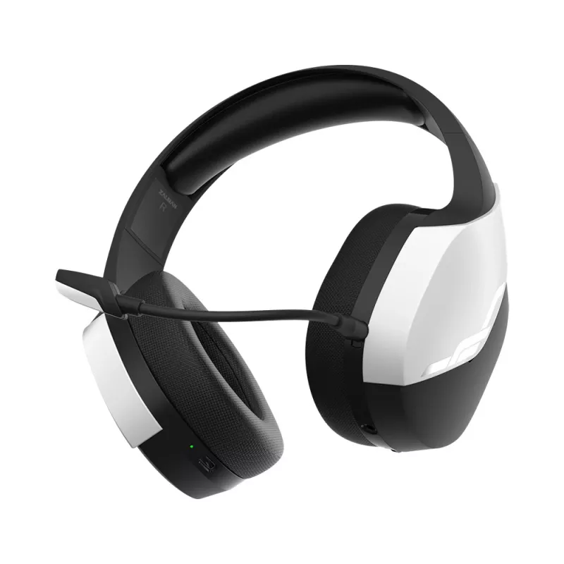 Headset Zalman HPS700 branco sem fios arco de cabeça gaming