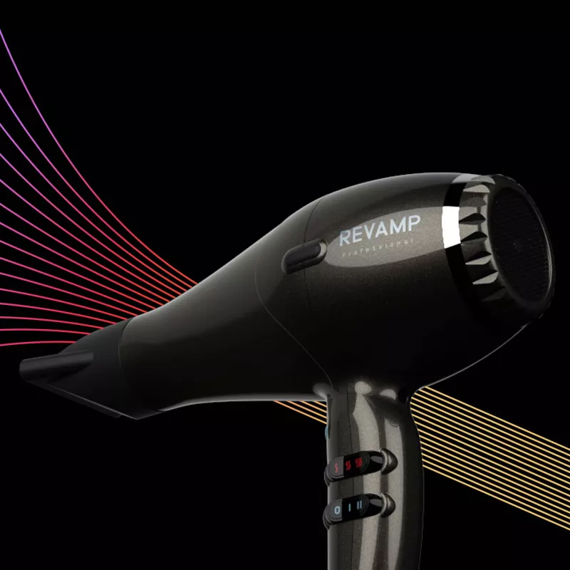 Secador de cabelo Revamp Progloss 3950 2300 W preto