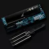 Ferro texturizador Revamp Progloss Deep Beach Waver quente preto 3 m