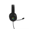 Auscultadores/headset Zalman ZM-HPS310 BK com fios in-ear gaming preto