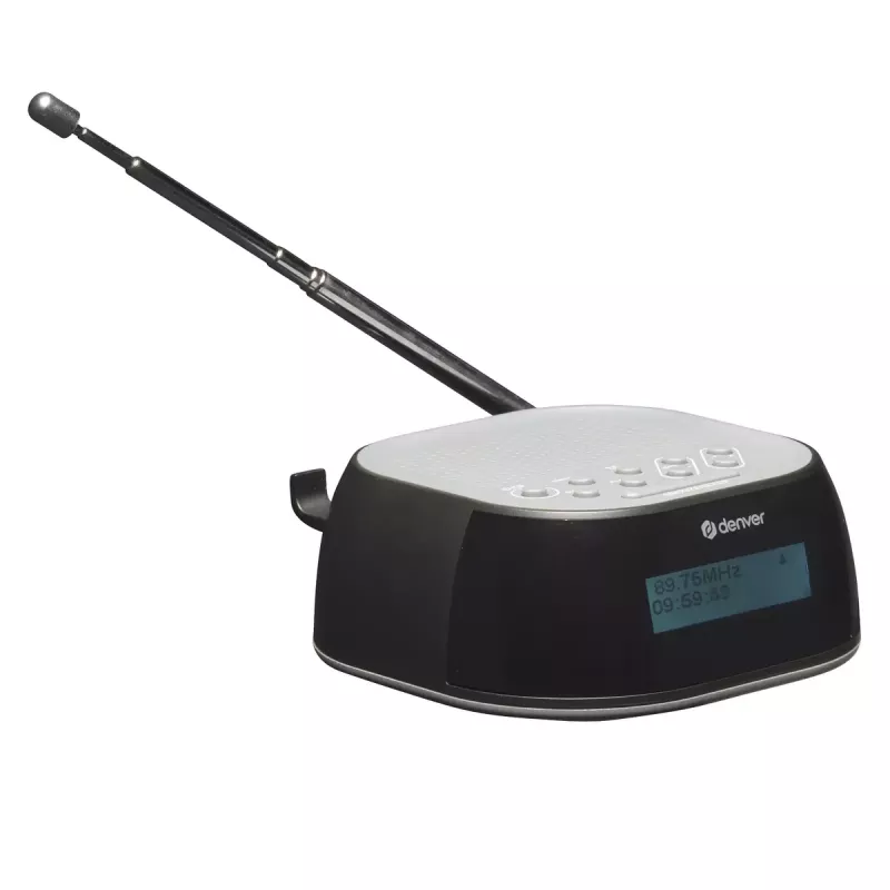 Rádio DENVER CRD-506 FM/AM com Bluetooth – rádio portátil digital com FM/AM e Bluetooth