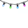 Denver SLP-515 Fio de luzes LED inteligente Wi-Fi para festas, 15 lâmpadas, 14 m