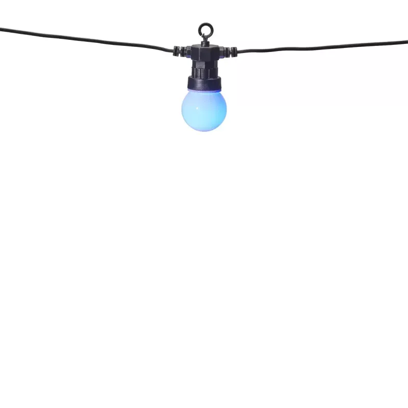 Denver SLP-515 Fio de luzes LED inteligente Wi-Fi para festas, 15 lâmpadas, 14 m