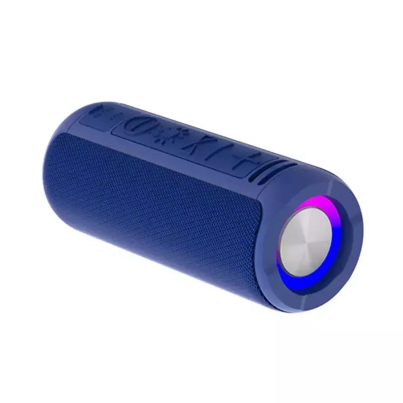 Altifalante portátil mono Denver BTV-213BU azul, prateado