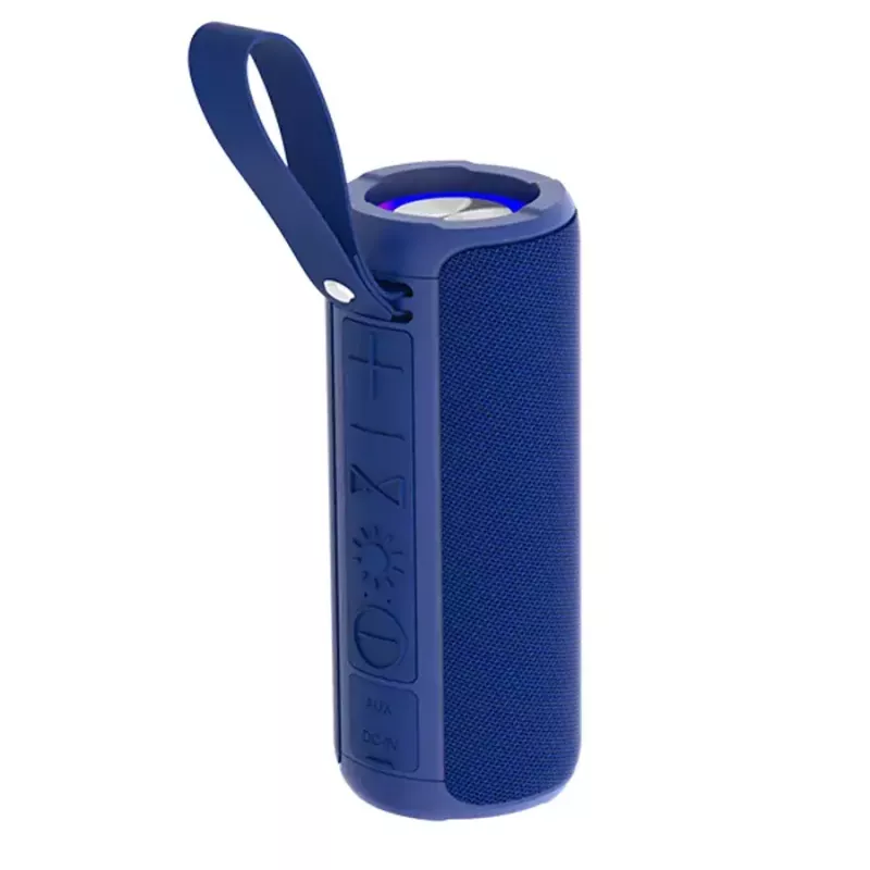 Altifalante portátil mono Denver BTV-213BU azul, prateado
