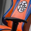 Cadeira gaming para PC Subsonic DBZ assento acolchoado cinzento laranja 125 kg