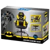 Cadeira gaming para PC Subsonic Batman Junior assento acolchoado preto amarelo