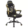 Cadeira gaming para PC Subsonic Junior Hogwarts assento acolchoado preto amarelo