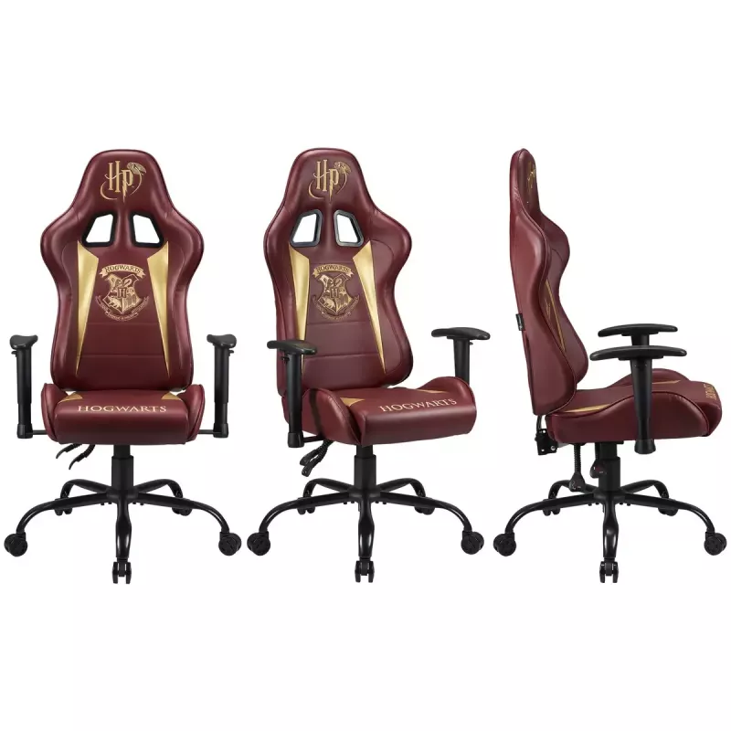 Cadeira gaming para PC Subsonic Hogwarts assento acolchoado castanho 125 kg