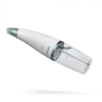 Aparelho de cuidados de pele HoMedics FAC-HY100 hidradermabrasão limpador transparente, branco