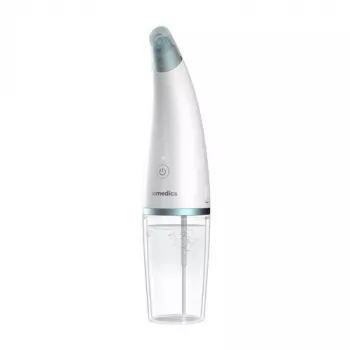 Aparelho de cuidados de pele HoMedics FAC-HY100 hidradermabrasão limpador transparente, branco