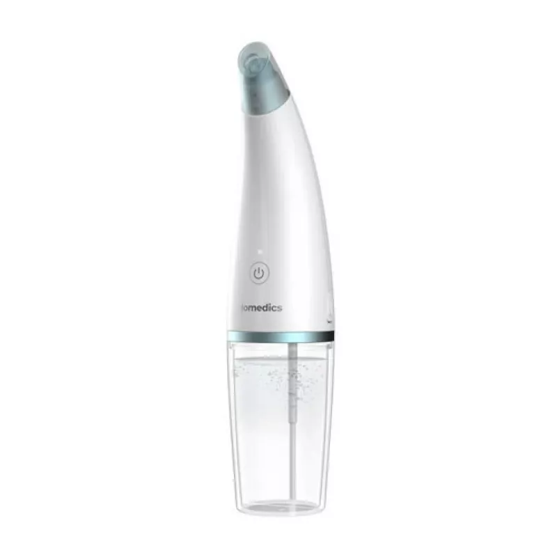 Aparelho de cuidados de pele HoMedics FAC-HY100 hidradermabrasão limpador transparente, branco