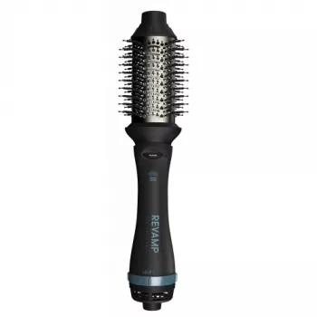 Escova de ar quente Revamp Progloss Volume & Style Hot Brush Style quente preto 1000 W 3 m