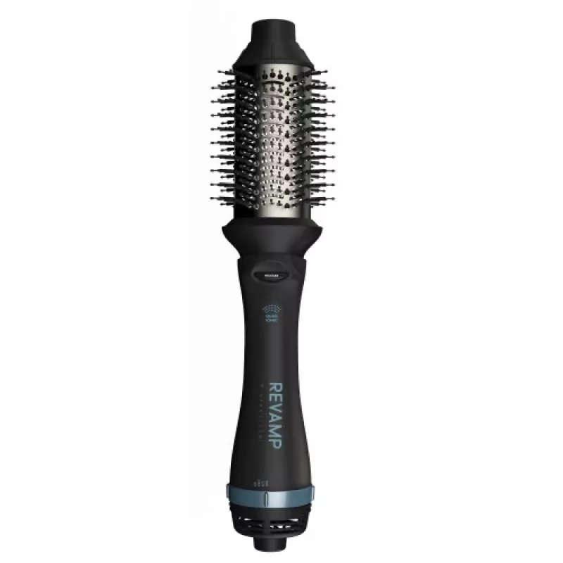 Escova de ar quente Revamp Progloss Volume & Style Hot Brush Style quente preto 1000 W 3 m