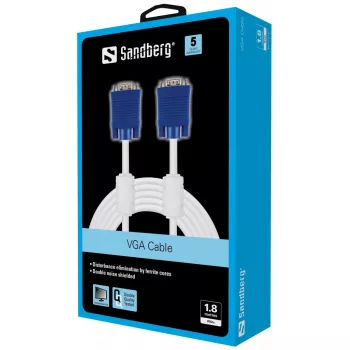 Cabo de monitor Sandberg VGA LUX 1.8 m