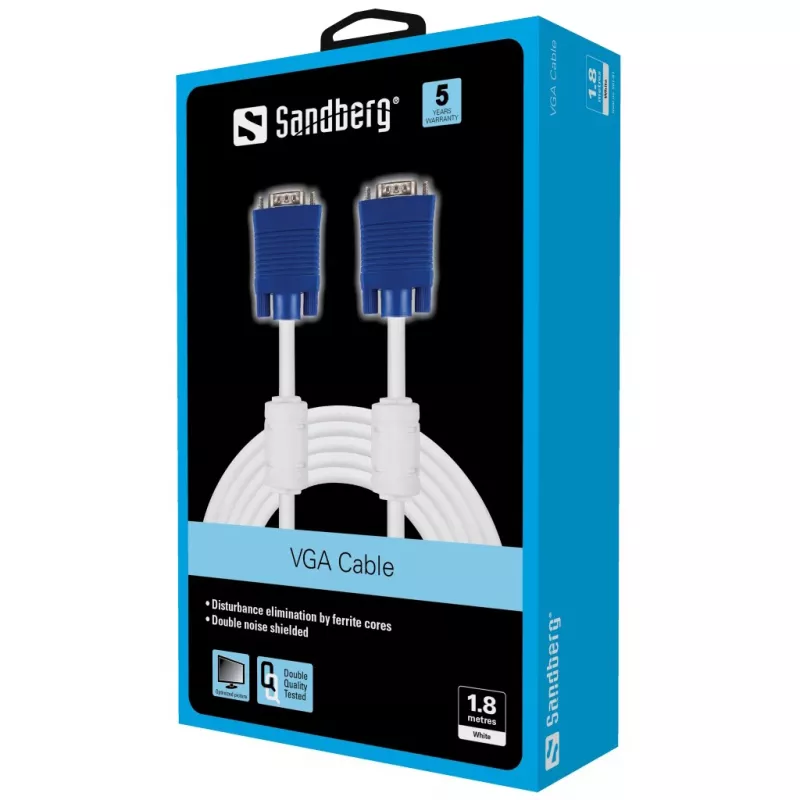Cabo de monitor Sandberg VGA LUX 1.8 m