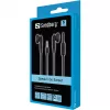 Auscultador Sandberg Speak’n Go 125-66 preto