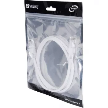 Cabo de rede Sandberg UTP Cat6 1m RJ-45 U/UTP cinzento