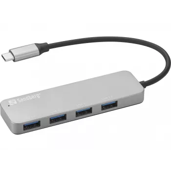 Hub USB Sandberg USB-C to 4 x USB 3.0 Hub SAVER
