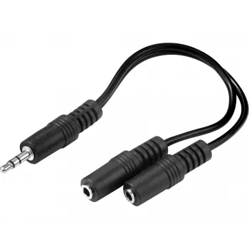Splitter de áudio Sandberg MiniJack 1->2 502-16