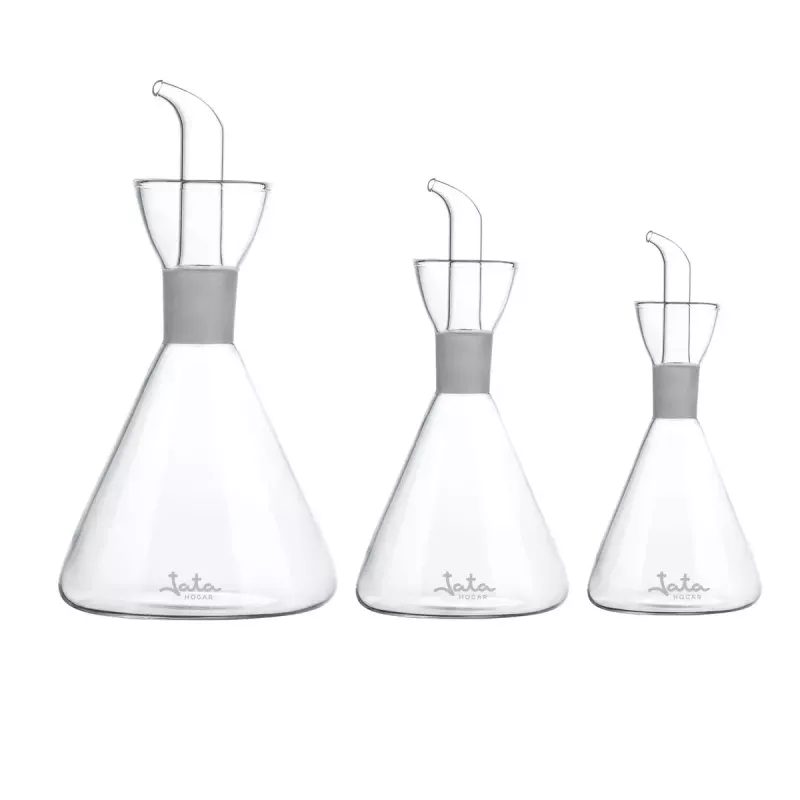 Dispensador de óleo/vinagre JATA HACC4536 250 ml Vidro Transparente 90x90x195 mm