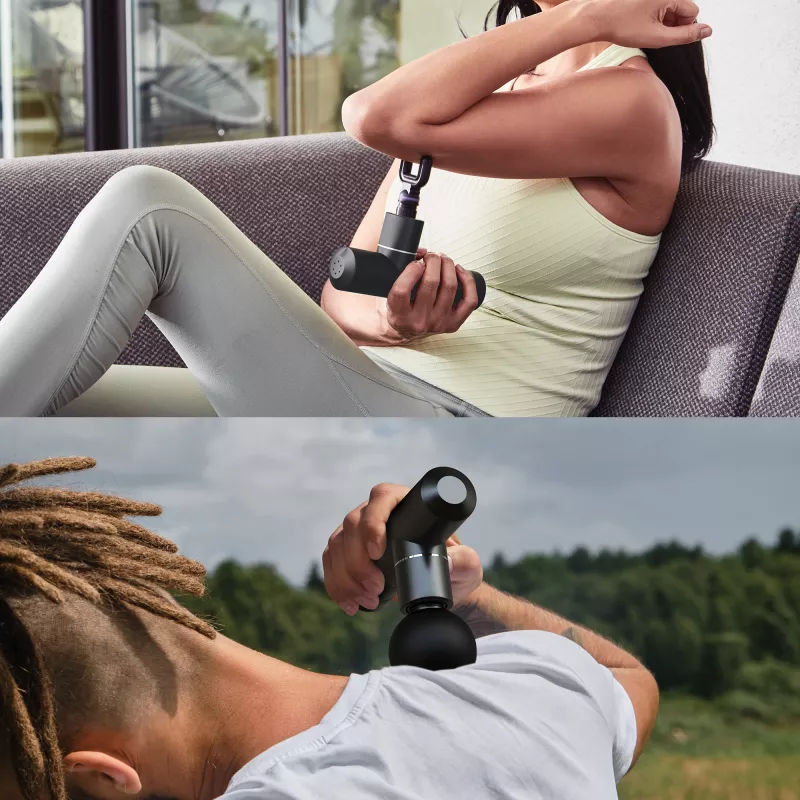 Massajador HoMedics Myti Massager Universal antracite massagem por percussão