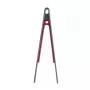 Pinça de cozinha JATA HACC4522 293 mm silicone aço inoxidável cinzento vermelho