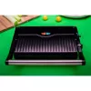 Grelhador de contacto JATA JEGR1107 1000W preto aço inoxidável botão rotativo