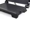 Grelhador de contacto JATA JEGR1107 1000W preto aço inoxidável botão rotativo