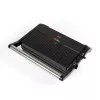 Grelhador de contacto JATA JEGR1107 1000W preto aço inoxidável botão rotativo